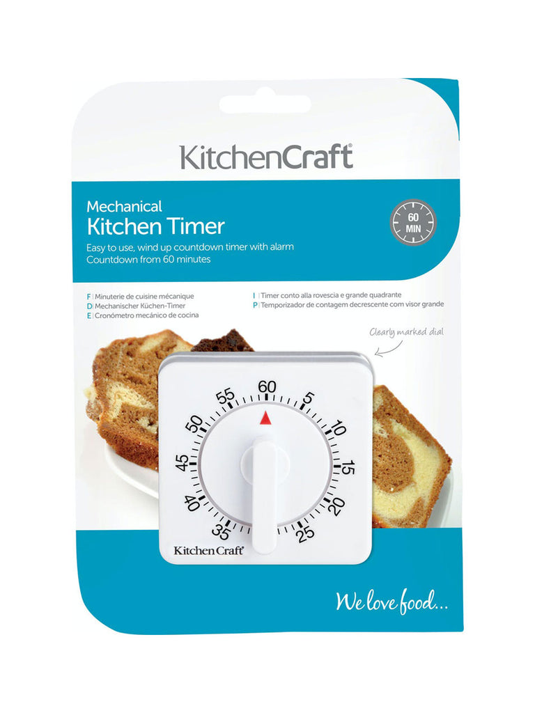 60 Minute Mechanical Timer – quality kitchenware & dining essentials by C&K, an independent lifestyle store in Settle.