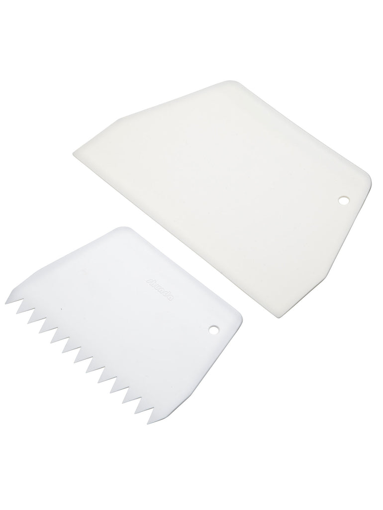 Cake Scrapers Pk2 – quality kitchenware & dining essentials by C&K, an independent lifestyle store in Settle.