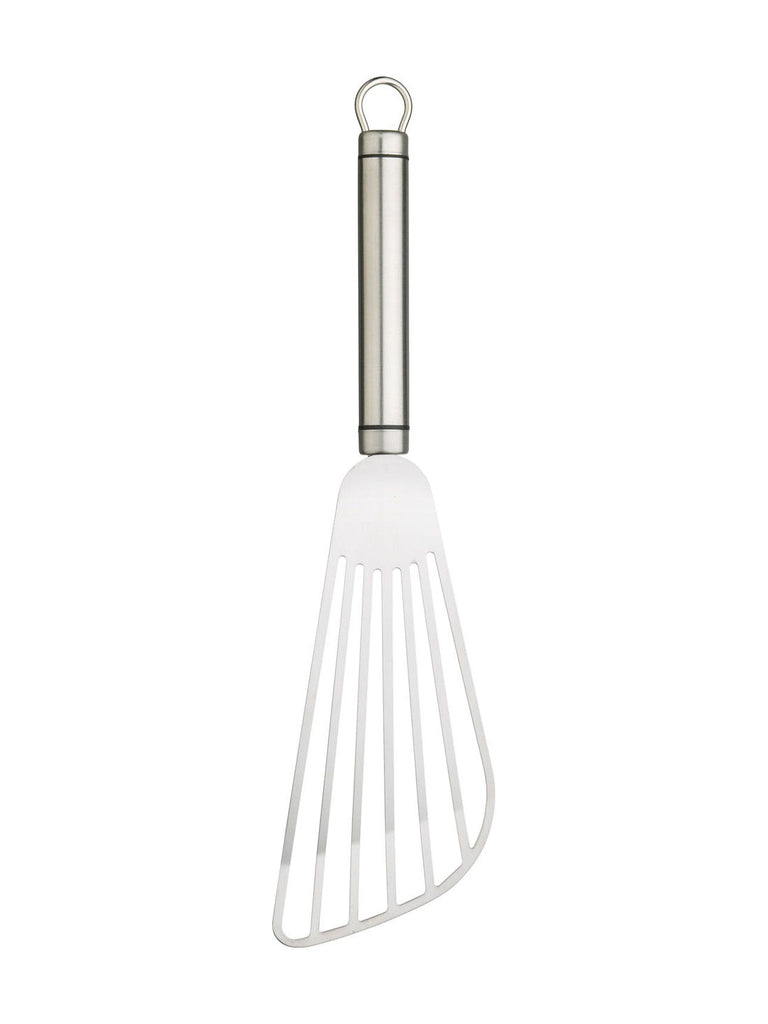 Oval Handled Professional Stainless Steel Fish Slice – quality kitchenware & dining essentials by C&K, an independent lifestyle store in Settle.
