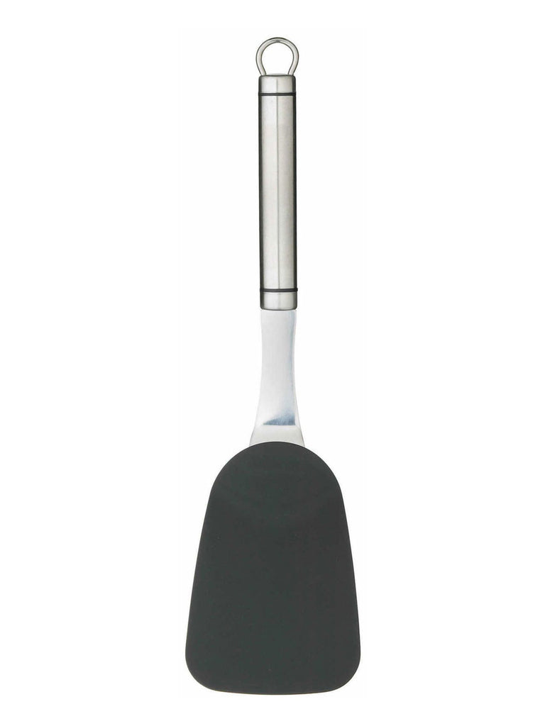 Oval Handled Stainless Steel Non-Stick Flexible Turner – quality kitchenware & dining essentials by C&K, an independent lifestyle store in Settle.