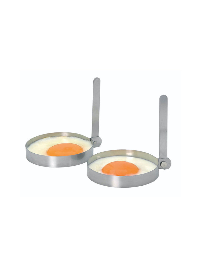 Set of 2 Stainless Steel Egg Rings – quality kitchenware & dining essentials by C&K, an independent lifestyle store in Settle.