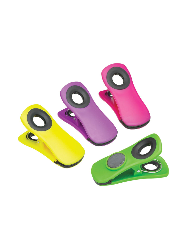 Set of 4 Magnetic Memo Clips – quality kitchenware & dining essentials by C&K, an independent lifestyle store in Settle.