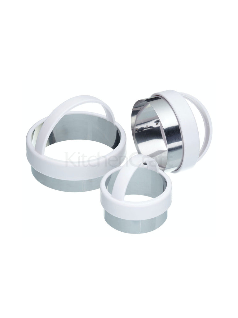 Set of Three Plain Pastry Cutters – quality kitchenware & dining essentials by C&K, an independent lifestyle store in Settle.