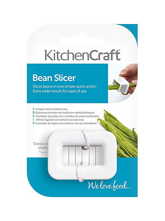 Wide Mouth Bean Slicer – quality kitchenware & dining essentials by C&K, an independent lifestyle store in Settle.