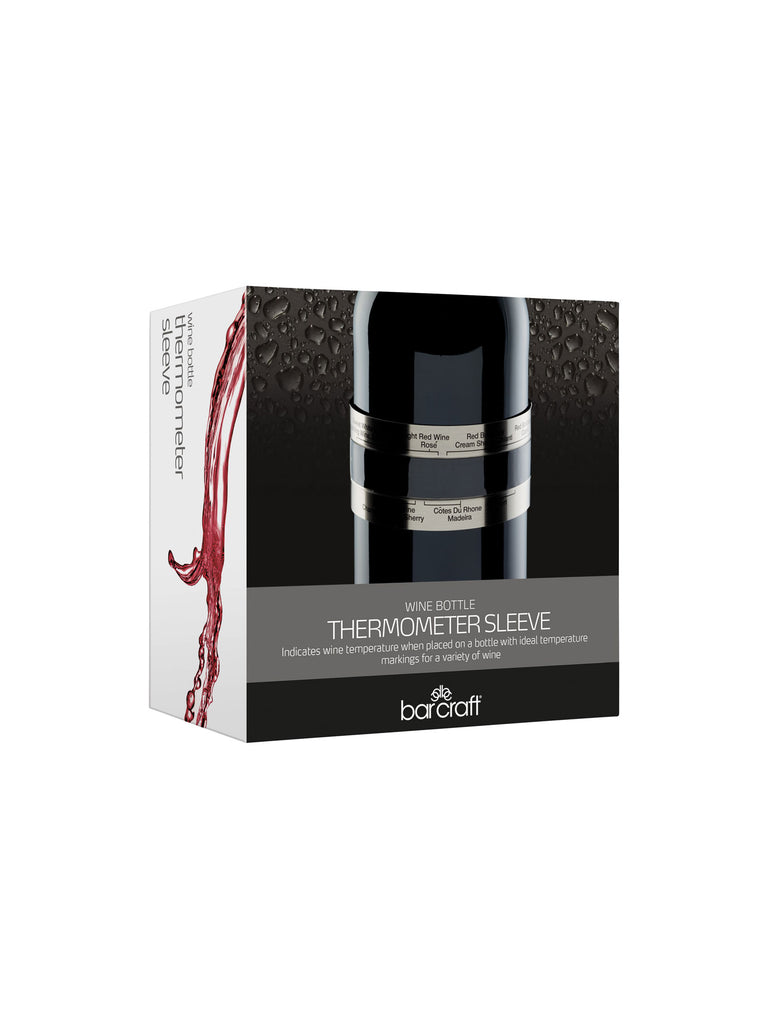 Wine Bottle Thermometer Sleeve – quality kitchenware & dining essentials by C&K, an independent lifestyle store in Settle.