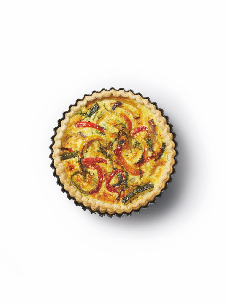 MasterClass Non-Stick 18cm Loose Base Fluted Quiche Tin – quality kitchenware & dining essentials by C&K, an independent lifestyle store in Settle.