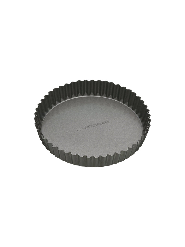MasterClass Non-Stick 18cm Loose Base Fluted Quiche Tin – quality kitchenware & dining essentials by C&K, an independent lifestyle store in Settle.