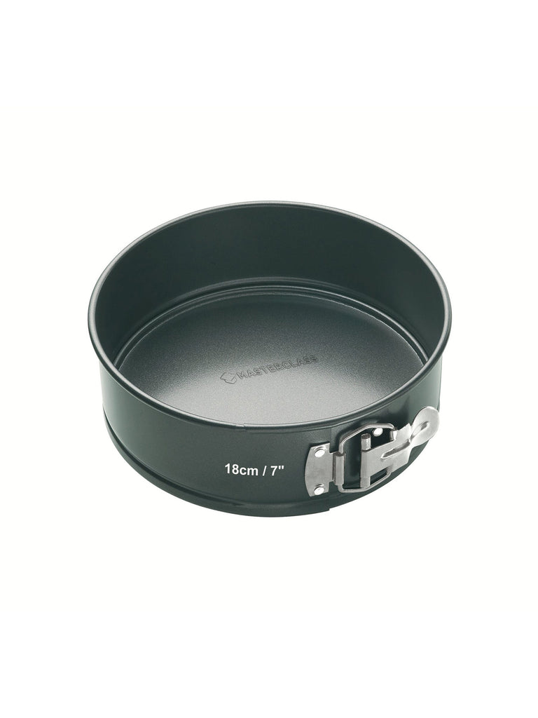 MasterClass Non-Stick 18cm Loose Base Spring Form Cake Pan – quality kitchenware & dining essentials by C&K, an independent lifestyle store in Settle.