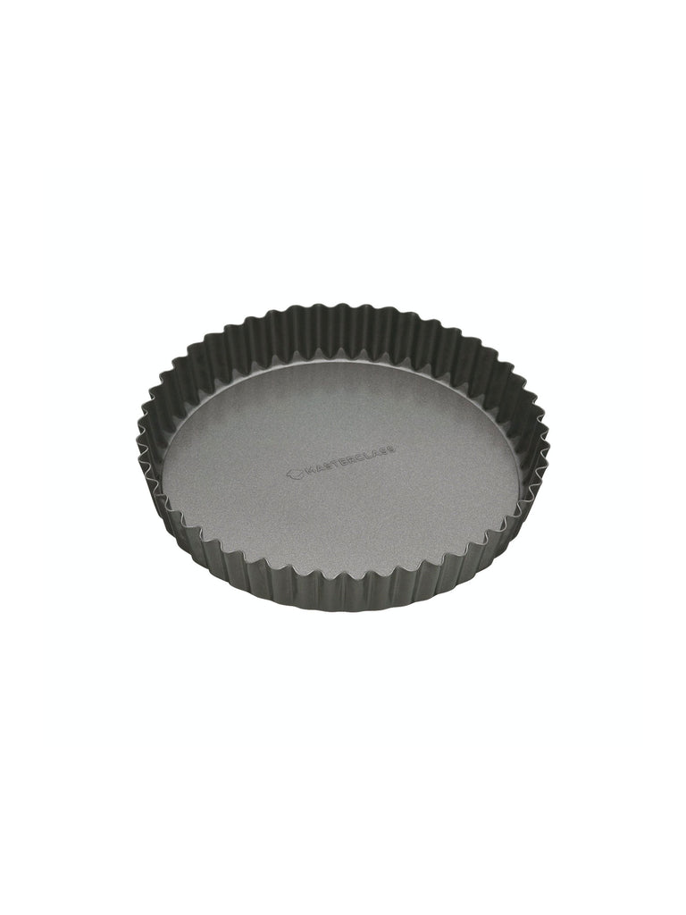 MasterClass Non-Stick 20cm Loose Base Fluted Quiche Tin – quality kitchenware & dining essentials by C&K, an independent lifestyle store in Settle.