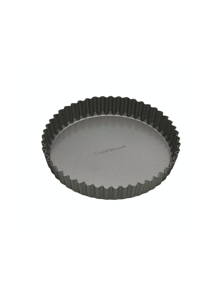 MasterClass Non-Stick 23cm Loose Base Fluted Quiche Tin – quality kitchenware & dining essentials by C&K, an independent lifestyle store in Settle.