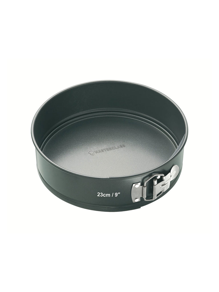 MasterClass Non-Stick 23cm Loose Base Spring Form Cake Pan – quality kitchenware & dining essentials by C&K, an independent lifestyle store in Settle.
