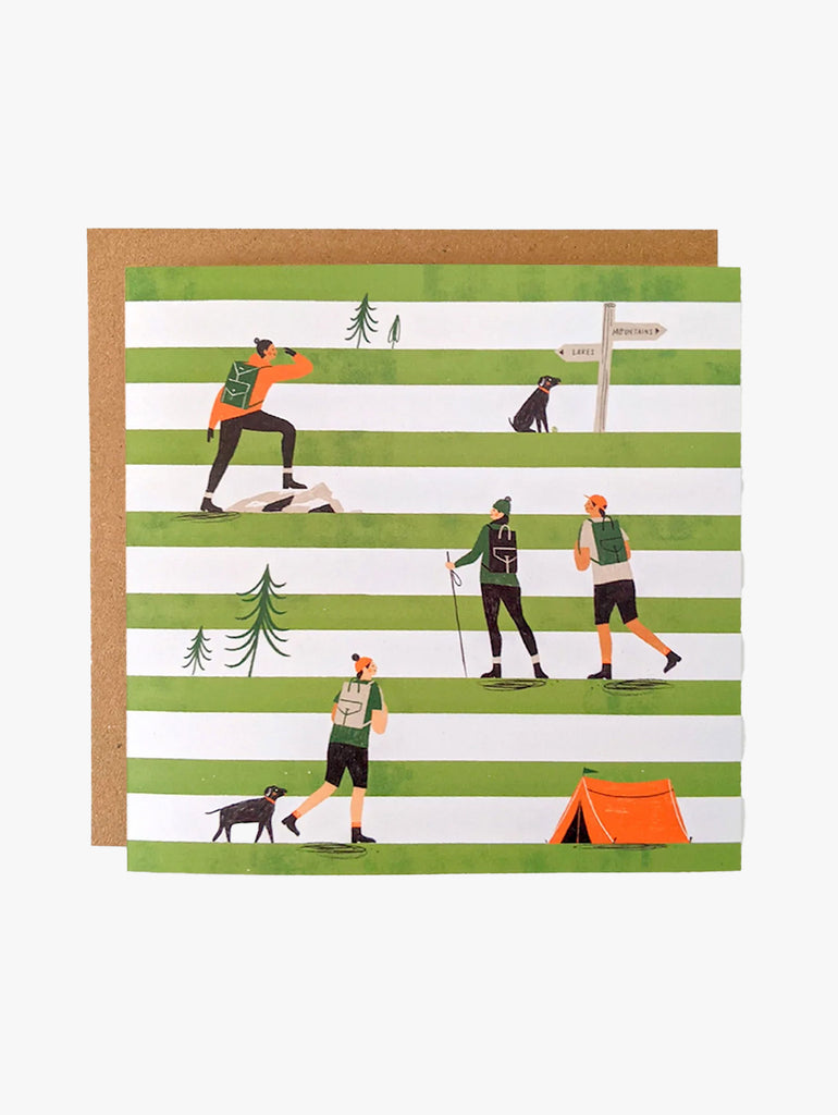 Stripe Walk Card – thoughtful gifts and beautiful finds from C&K, an independent lifestyle store in Settle.