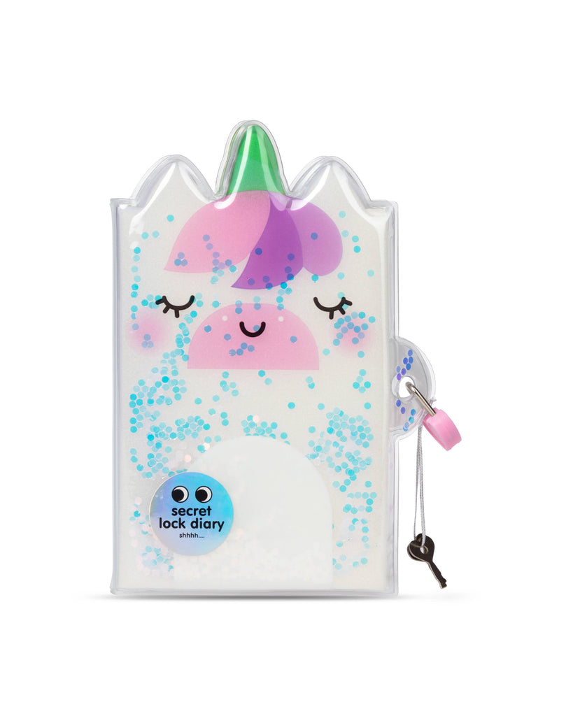 Unicorn Glitter Lockable Diary – joyful toys & games for little ones at C&K, an independent lifestyle store in Settle.