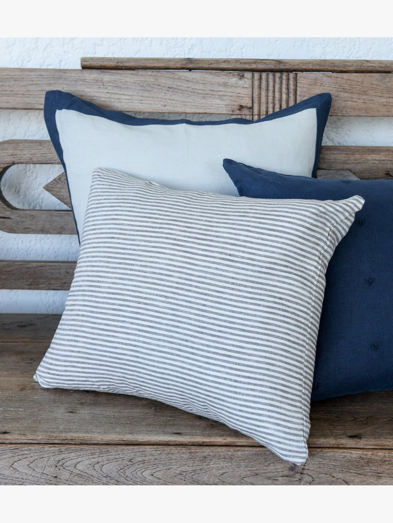 Linen Stripe Cushion – thoughtful gifts and beautiful finds from C&K, an independent lifestyle store in Settle.
