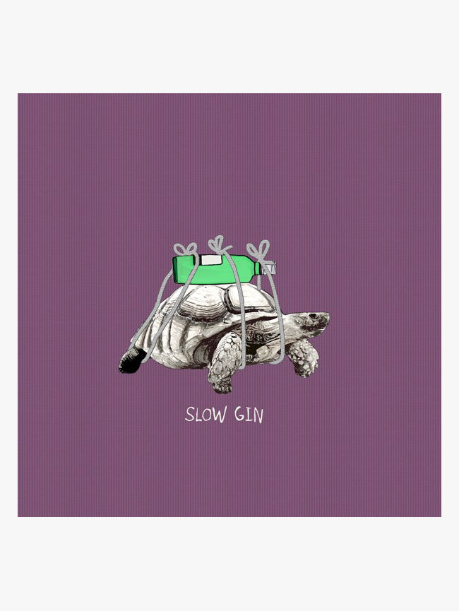 Slow Gin Card – beautiful greeting card from C&K, an independent lifestyle store in Settle.