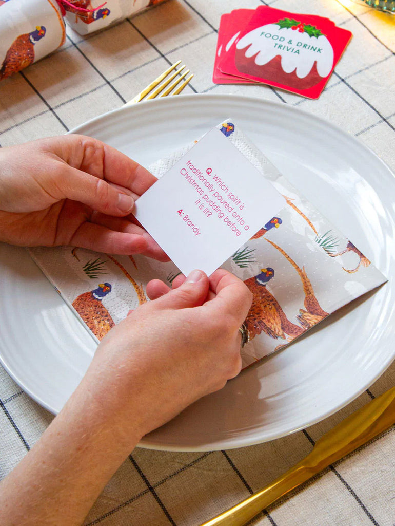 Food And Drink Christmas Trivia Cards – thoughtful gifts and beautiful finds from C&K, an independent lifestyle store in Settle.