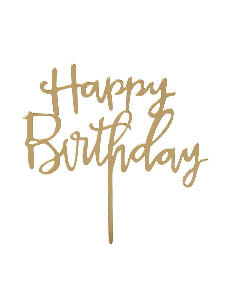 Happy Birthday Cake Topper – thoughtful gifts and beautiful finds from C&K, an independent lifestyle store in Settle.