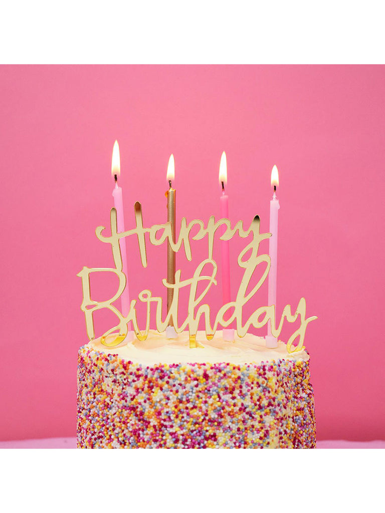 Happy Birthday Cake Topper – thoughtful gifts and beautiful finds from C&K, an independent lifestyle store in Settle.